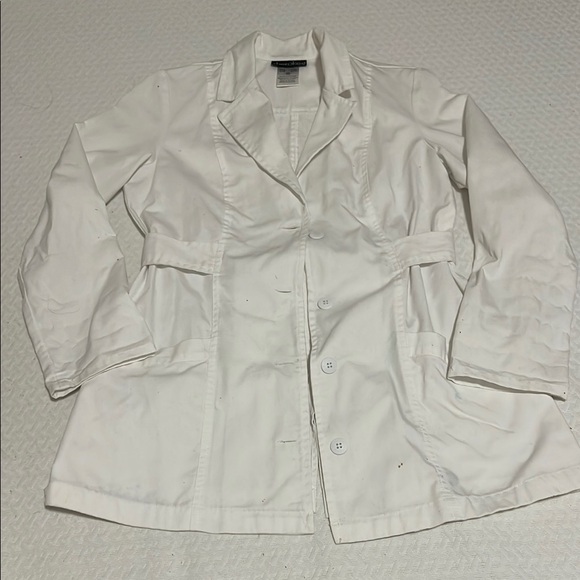 Cherokee White Lab Coat - Picture 1 of 5
